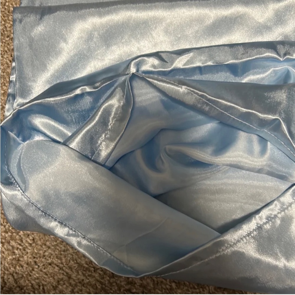 Baby blue pillowcases